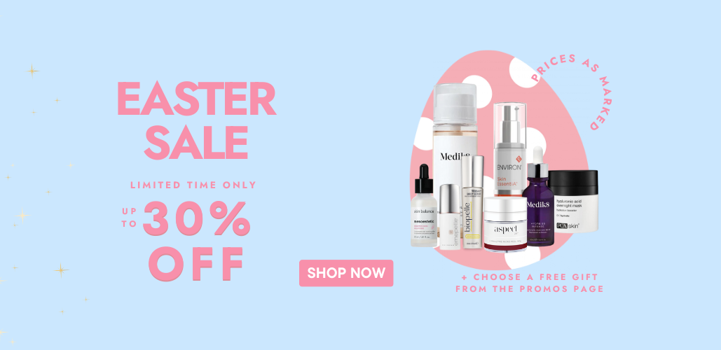 easter skincare sale skinluxe 30% off
