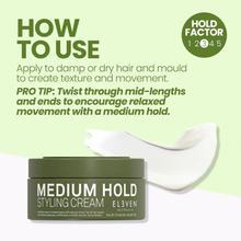 Load image into Gallery viewer, Eleven Australia Medium Hold Styling Cream 85g