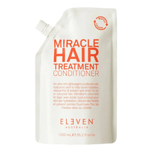 Load image into Gallery viewer, Eleven Australia Miracle Hair Treatment Conditioner Pouch Refill 1000ml