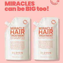 Load image into Gallery viewer, Eleven Australia Miracle Hair Treatment Shampoo Refill Pouch 1000ml