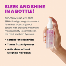 Load image into Gallery viewer, Eleven Australia Smooth & Shine Anti-Frizz Serum 60ml