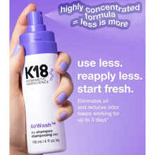 Load image into Gallery viewer, K18 AirWash Dry Shampoo 118ml