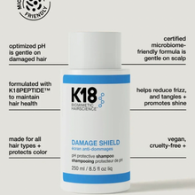 Load image into Gallery viewer, K18 Damage Shield pH Protective Shampoo 250ml