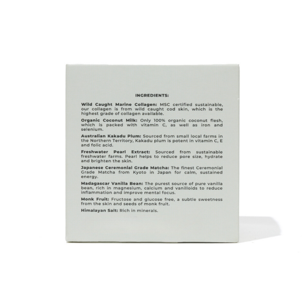 Load image into Gallery viewer, Par Olive - Pearl Marine Collagen Superpowder (Japanese Matcha)