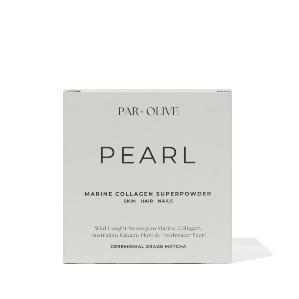 Load image into Gallery viewer, Par Olive - Pearl Marine Collagen Superpowder (Japanese Matcha)