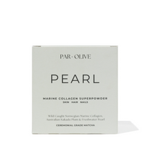 Load image into Gallery viewer, Par Olive - Pearl Marine Collagen Superpowder (Japanese Matcha)