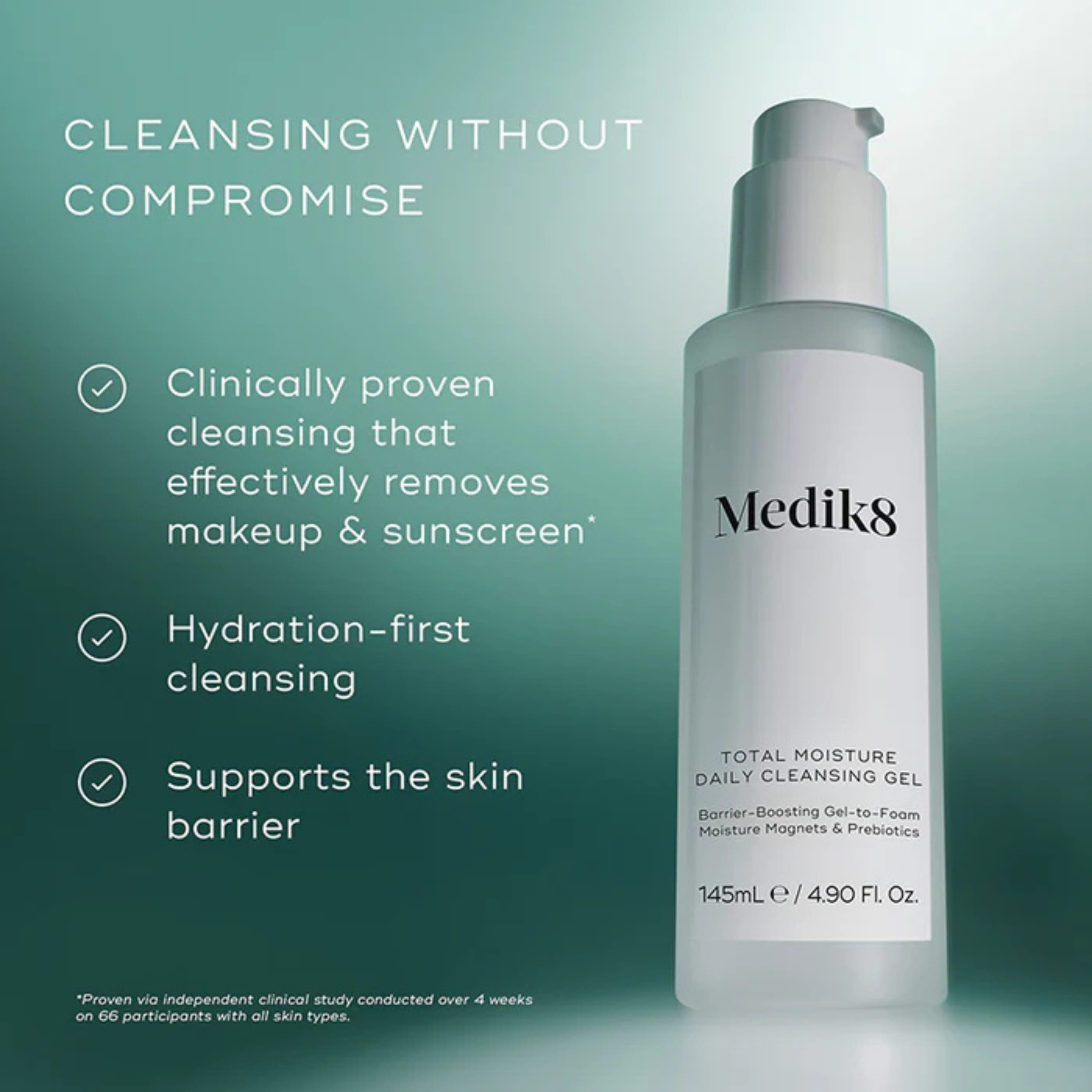 Load image into Gallery viewer, Medik8 Total Moisture Daily Cleansing Gel 145ml
