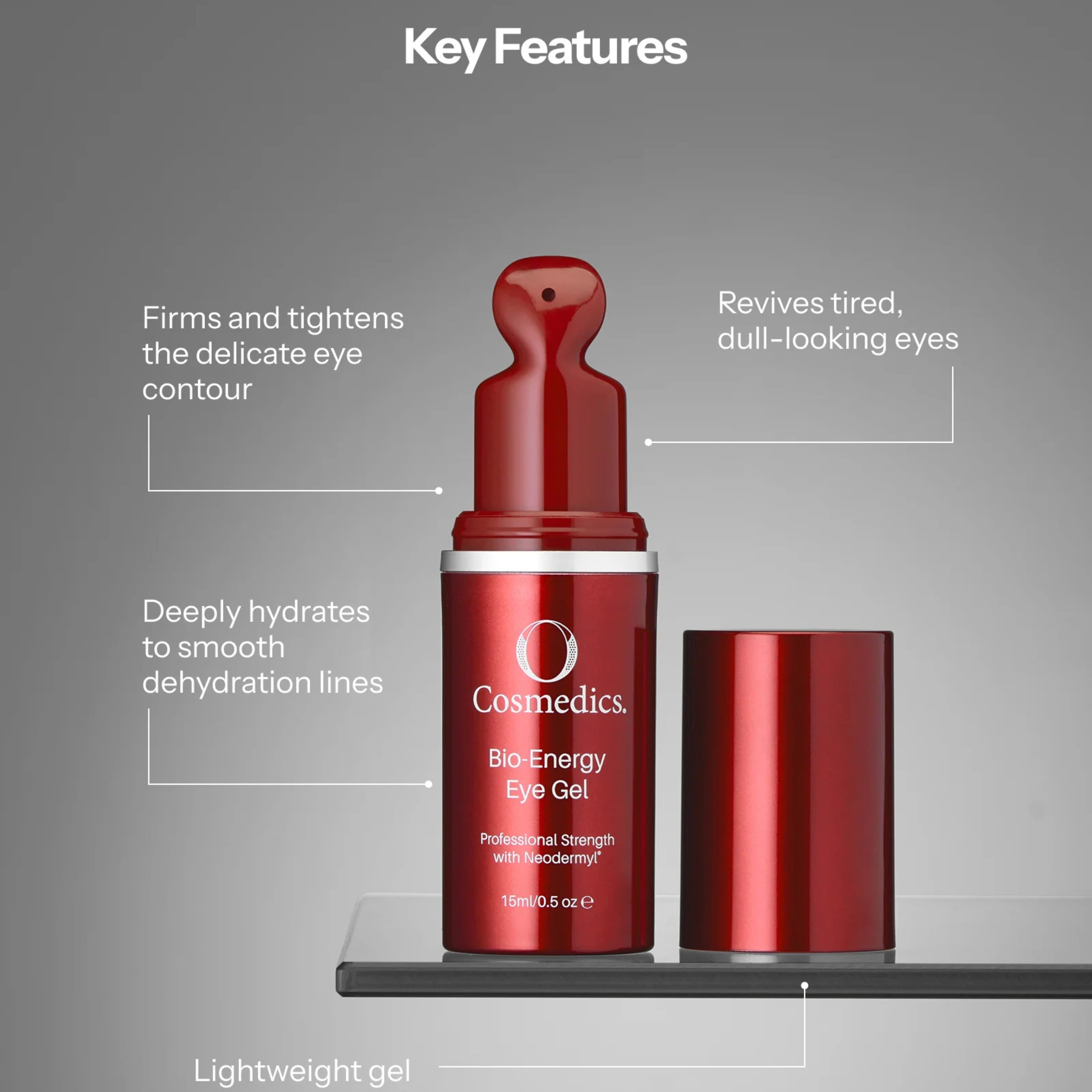 Load image into Gallery viewer, O Cosmedics Bio Energy Eye Gel 15ml
