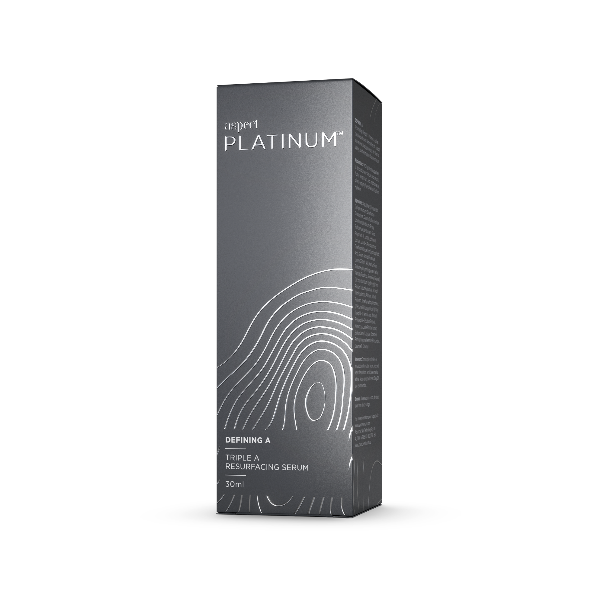 Load image into Gallery viewer, Aspect Platinum Defining A Triple A Resurfacing Serum 30ml
