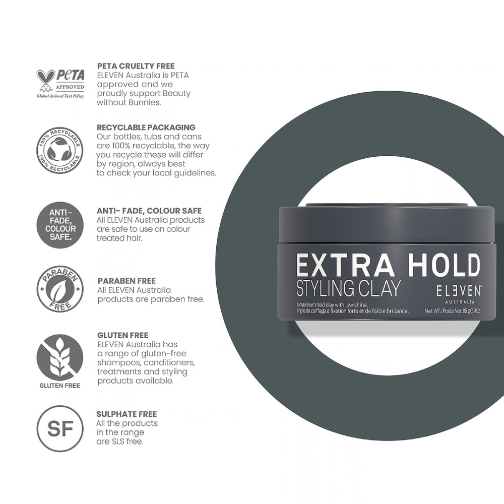 Load image into Gallery viewer, Eleven Australia Extra Hold Styling Clay 85g
