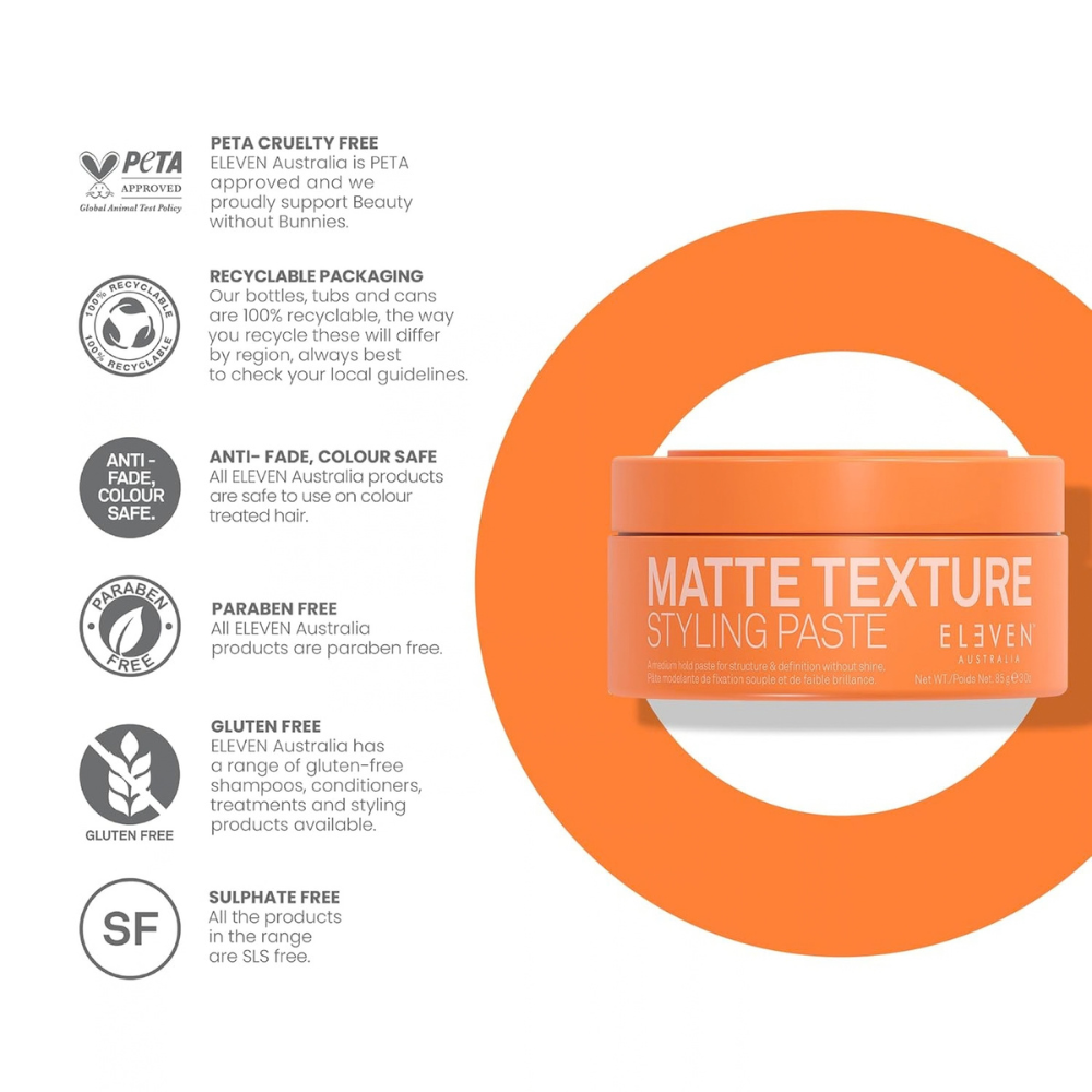 Load image into Gallery viewer, Eleven Australia Matte Texture  Styling Paste 85g
