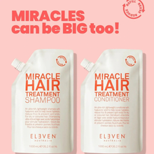Load image into Gallery viewer, Eleven Australia Miracle Hair Treatment Conditioner Pouch Refill 1000ml
