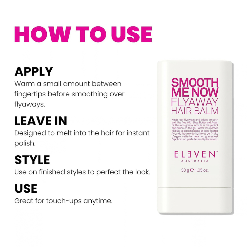 Load image into Gallery viewer, Eleven Australia Smooth Me Now Flyaway Hair Balm 30g
