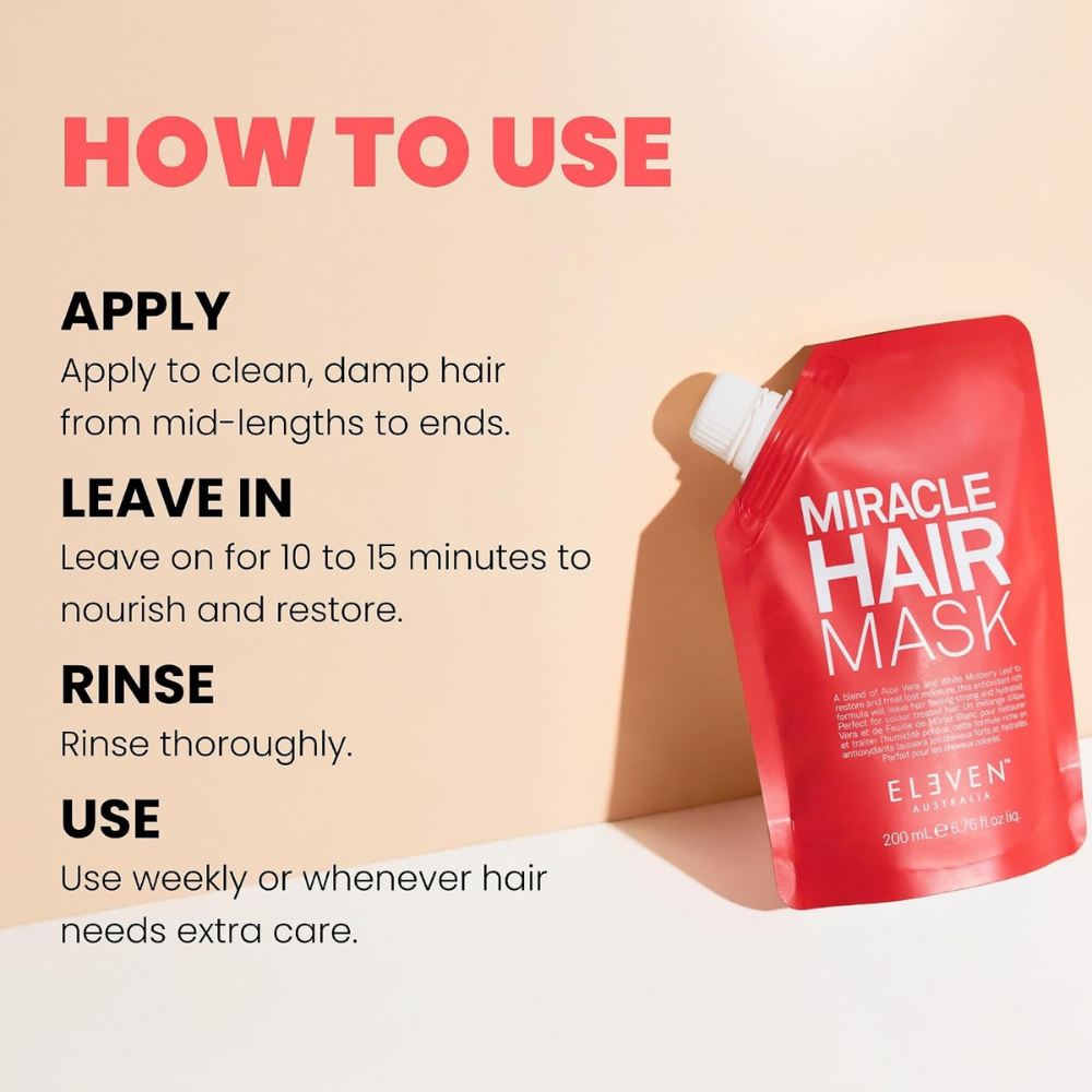 Load image into Gallery viewer, Eleven Australia Miracle Hair Mask 200ml
