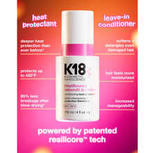 Load image into Gallery viewer, K18 HeatBounce Conditioning Heat Protectant 118ml
