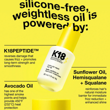 Load image into Gallery viewer, K18 Repair Hair Oil 30ml
