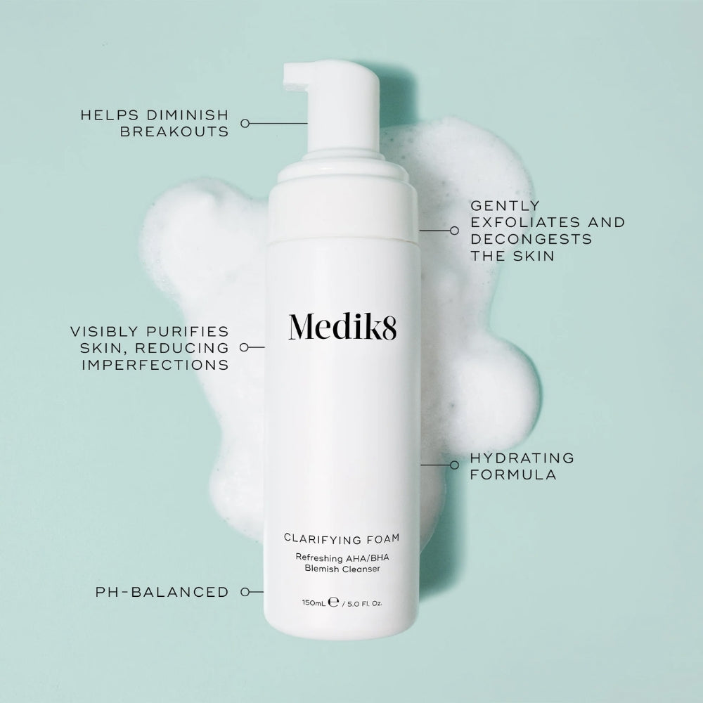 Load image into Gallery viewer, Medik8 Clarifying Foam Cleanser 150ml
