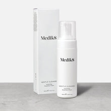 Load image into Gallery viewer, Medik8 Gentle Cleanse Hydrating Rosemary Foam 150ml with packaging on left side
