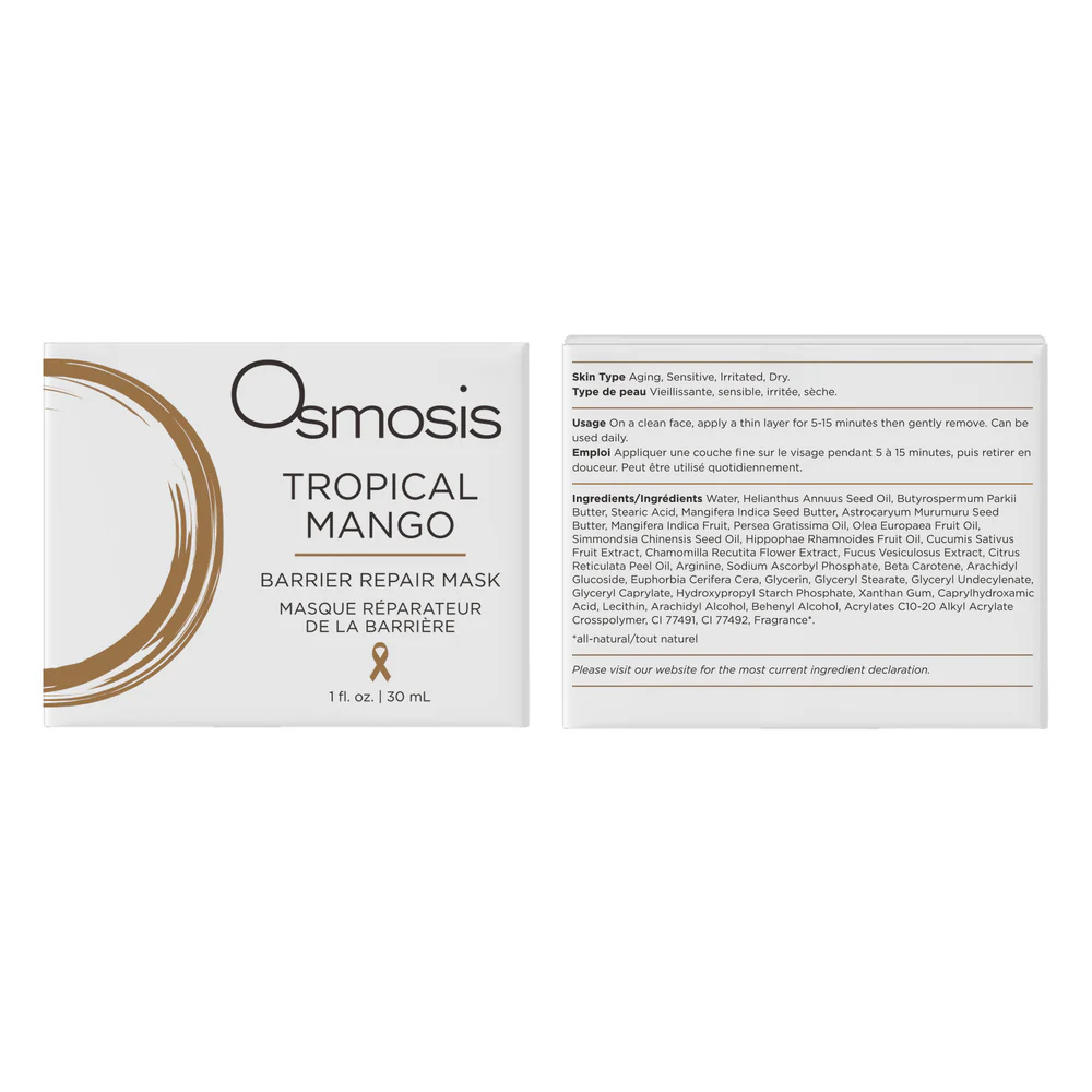 Load image into Gallery viewer, Osmosis Tropical Mango Barrier Repair Mask 30ml
