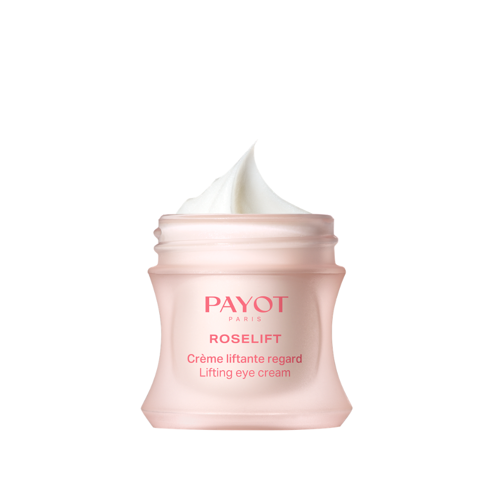 Load image into Gallery viewer, Payot Roselift eye cream jar on a white background
