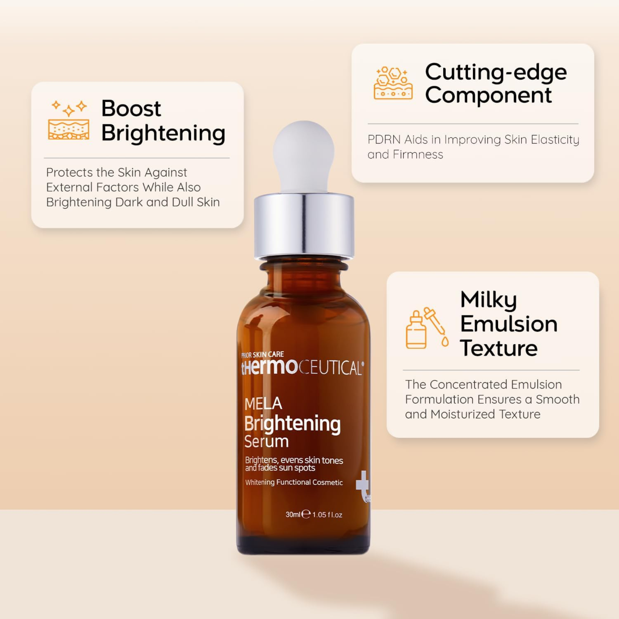 Load image into Gallery viewer, ThermoCeutical MELA Brightening Serum 30 ml
