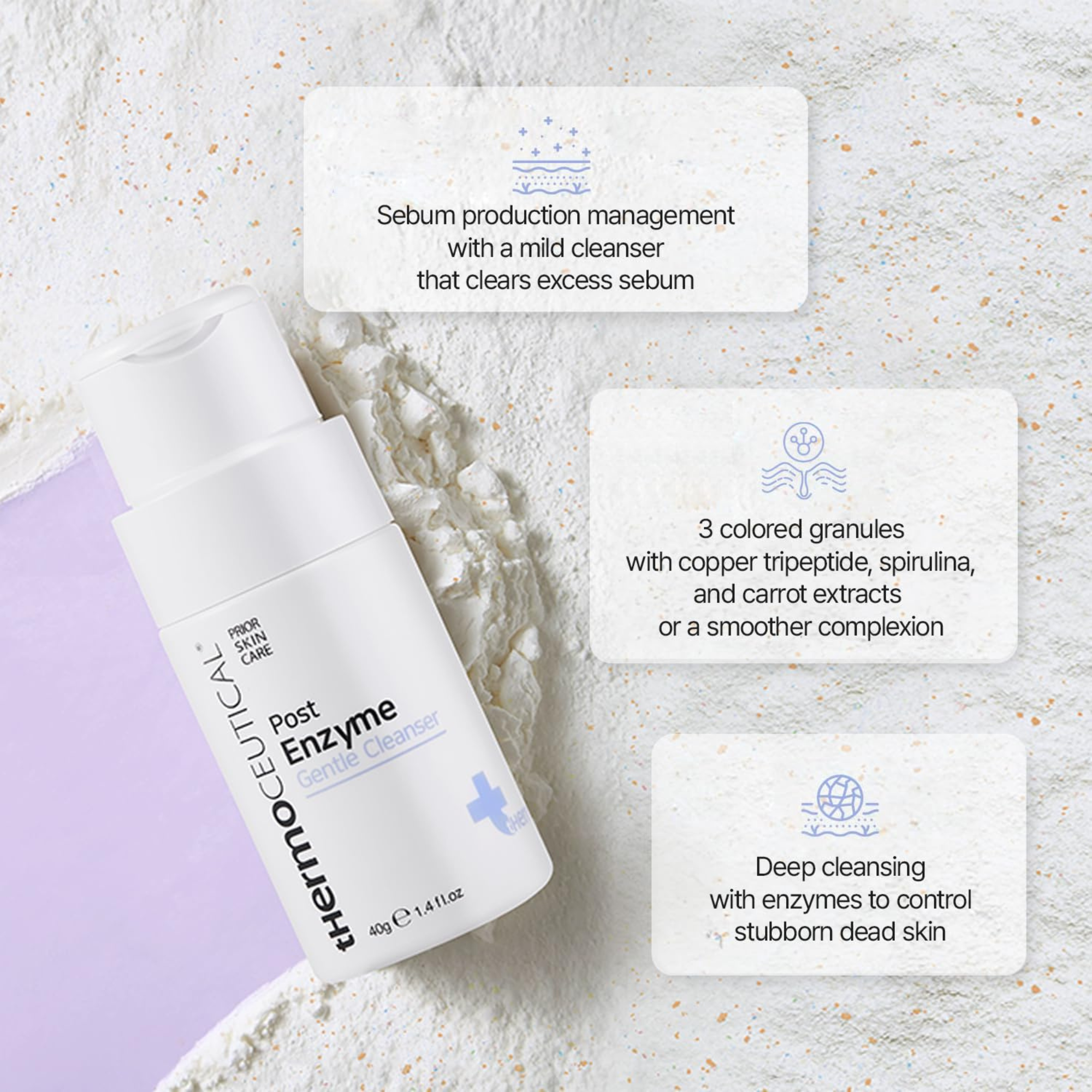 Load image into Gallery viewer, ThermoCeutical Post Enzyme Gentle Cleanser 40g
