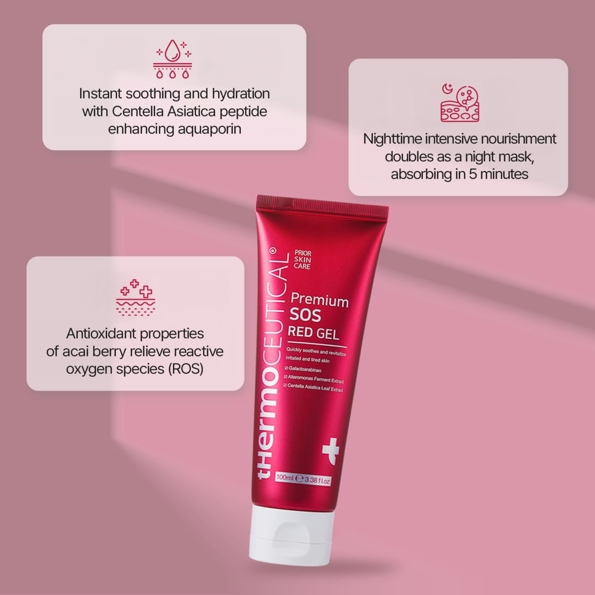 Load image into Gallery viewer, ThermoCeutical Premium SOS Red Gel 100ml
