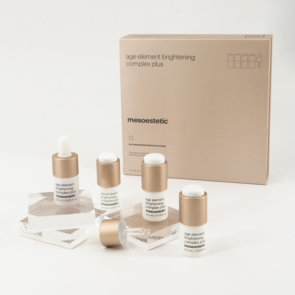 Load image into Gallery viewer, Mesoestetic Age Element Brightening Complex Plus 4 x 5.5ml
